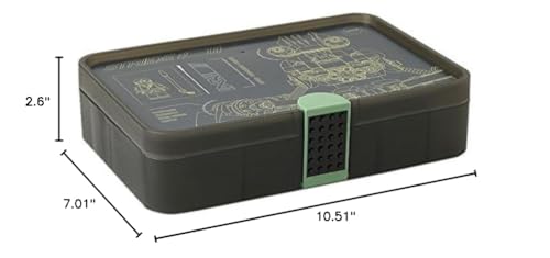 Room Copenhagen Lego Ninjago Movie Sorting Box, Transparent Black