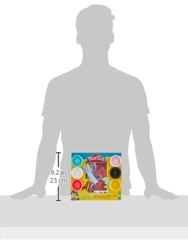 Play-Doh Fun Shapes, Multi-Colour, Animals