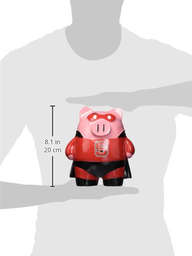 Foco Nc State Large Stand Up Superhero Piggy Bank
