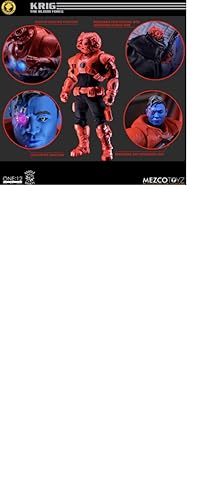 Mezco KRIG - Assault ON KRIG-13 Squadron Builder Set 2-Pack ONE:12 Collective Rumble Society UK limited availability