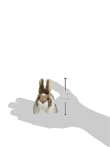 Folkmanis Mini Bunny Rabbit Finger Puppet, Multicolor, 1 Ea