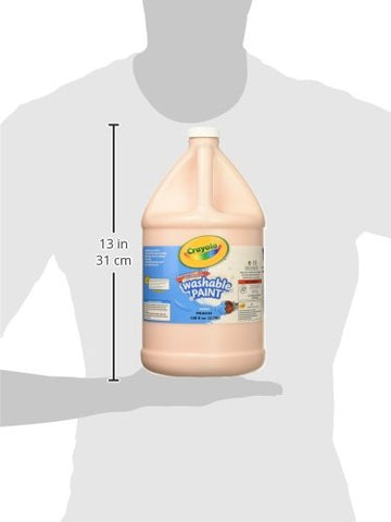 Crayola Washable Paint, Peach, Gallon