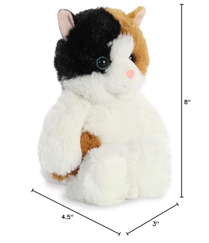 Aurora - Cuddly Friends - 8'' Esmeralda Cat, White