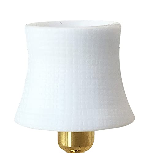 Mini Dollhouse Accent Table Lamp, Led Miniature Lighting For Dolls House Decor, Battery Operated Functional Light Accessories