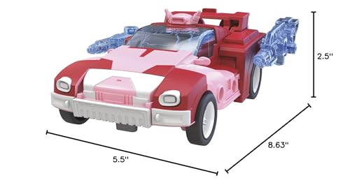 Transformers Generations Legacy Deluxe Elita-1 Action Figure, 5.5-inch, Multicolored, Plastic, Model F3033, Ages 8 and Up