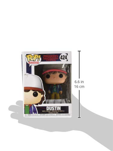 Funko POP Television Stranger Things Dustin Figure with Compass - Multi Vinyl, Standard Size, Model 13323