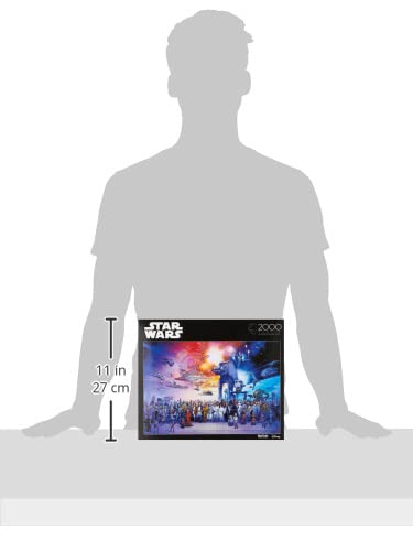 Buffalo Games Star Wars 2000 Piece Jigsaw Puzzle - You Were The Chosen One - Large Multicolor Paper Puzzle for Adults