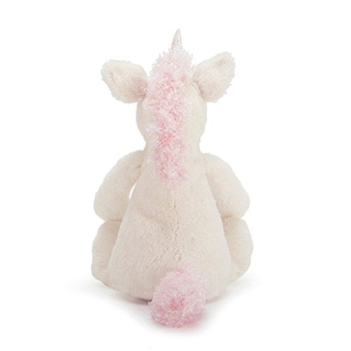 Jellycat Bashful Unicorn Plush - Medium 12 Multicolor Stuffed Animal Toy for Kids