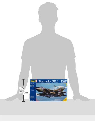 Revell 04619 1:72 Scale Tornado Gr.1 Raf, 24.3 Cm In Length,20.1 Cm Span Width