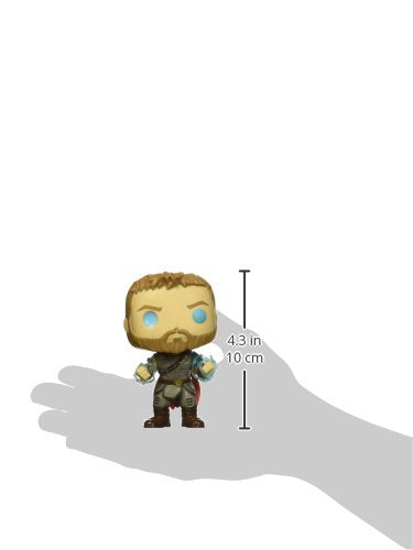Funko 'Pop Marvel: Thor Ragnarok Thor With Odin Force Collectible Figure, Multicolor 30754
