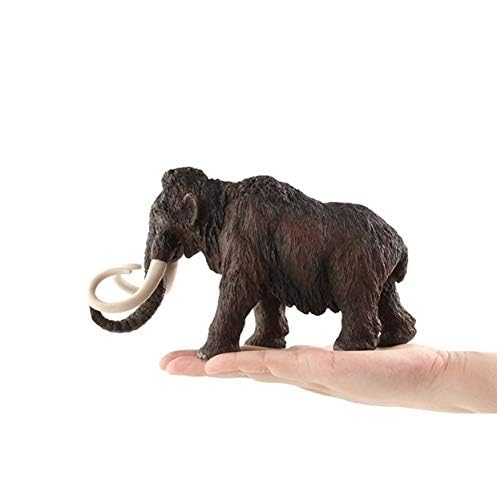 Hiawbon Mammoth Model Simulated Mammoth Figurine Realistic Plastic Mammoth Figure