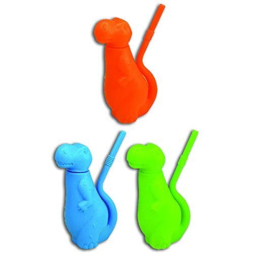 Kipp Brothers BPA FREE Reusable Colorful Dinosaur Kids 6 oz. Sipper Cups with Built In Straw (Per Dozen)