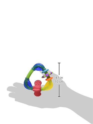 Nuby Spin N Teethe Teether, Colors May Vary