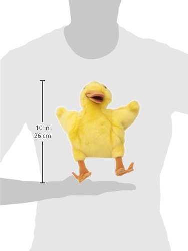 Folkmanis Duckling Hand Puppet, Yellow, 1 Ea (2922)
