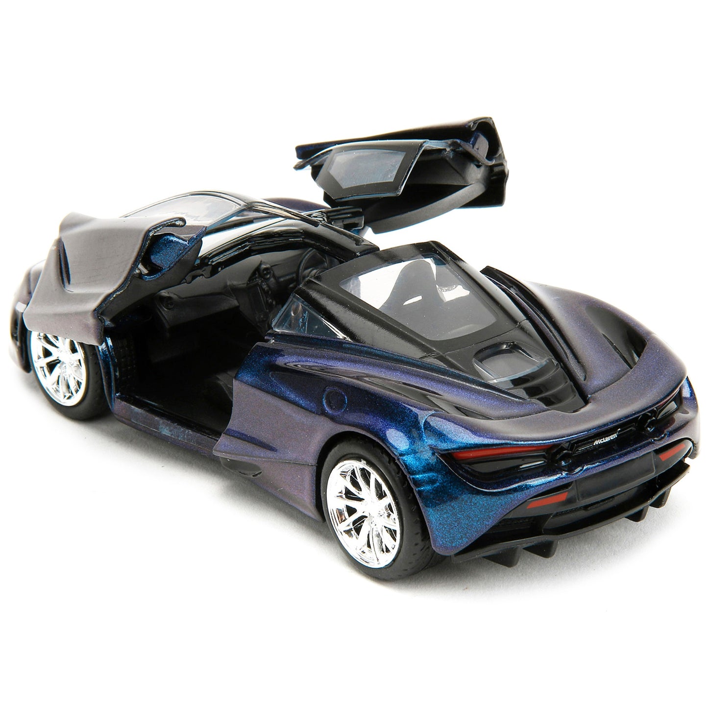 McLaren 720S Blue Metallic with Black Top ''Pink Slips'' Series 1/32 Diecast Model Car by Jada