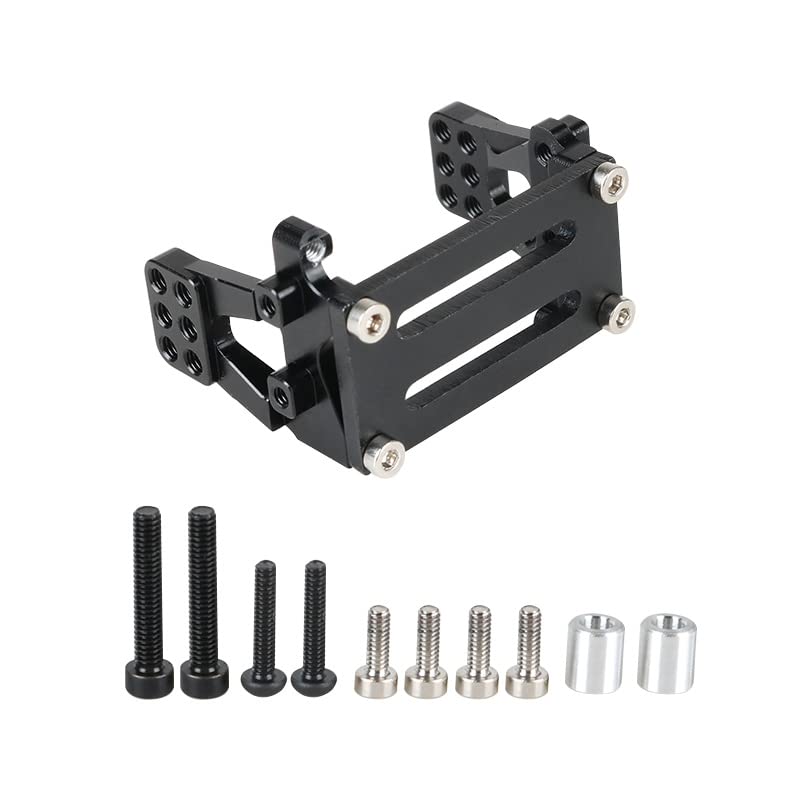 KYX Racing Aluminum Rear Shock Towers Suspension Bracket Shock Absorber Bracket for 1/18 RC Crawler Car Traxxas TRX4M