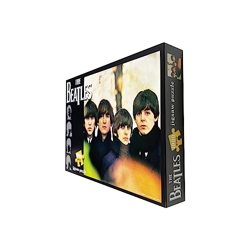 University Games The Beatles Jigsaw Puzzle 1000 Pieces Cardboard Grayscale Model 8330