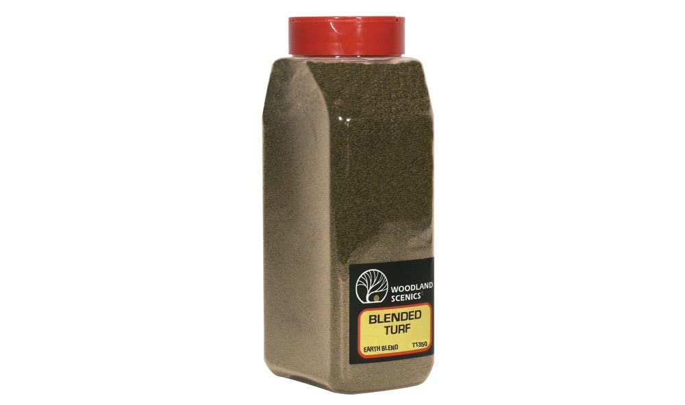 T1350 Woodland Scenics Earth Blend Blended Turf (Shaker)