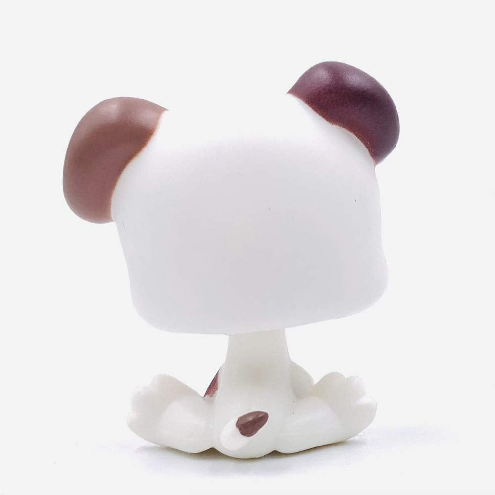Lpscb Custom-Made Baby Puppy Pet Shop Toy Dog Great Dane Dachshund Cocker Spaniel Mini Bobble Head Animal Figure 1.5 Inch (White