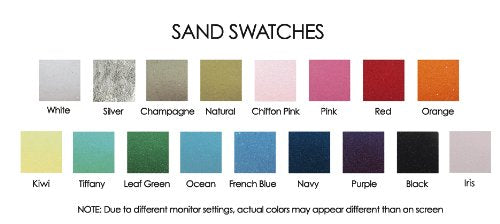 Ivy Lane Design Wedding and Craft Sand, Chiffon Pink