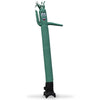 Dark Green 8 Foot Tall Inflatable Tube Man Air Powered Waving Puppet, Air Blower Motor Included With 6Ft Solid Colored Dancer By