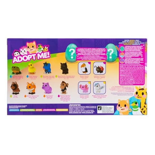 Adopt Me! 10 Pack Mystery Pets - Series 2-10 Pets - Top Online Game - Exclusive Virtual Item Code Included -Fun Collectible Toys