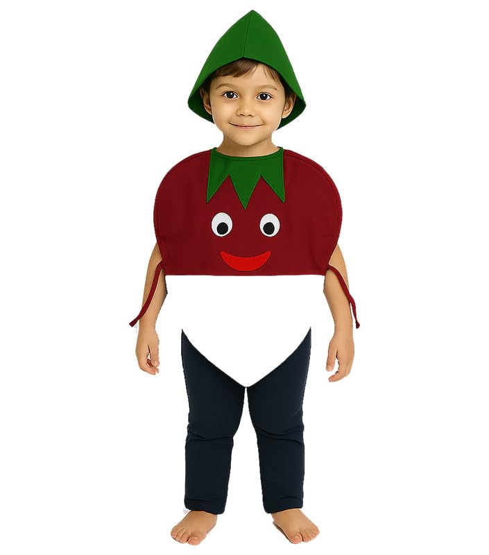 Fancydresswale Turnip Fancy Dress Costume For Kids | Free Size 2-10 Years | School Functions, Fancy Dress Competitions, Theme Pa