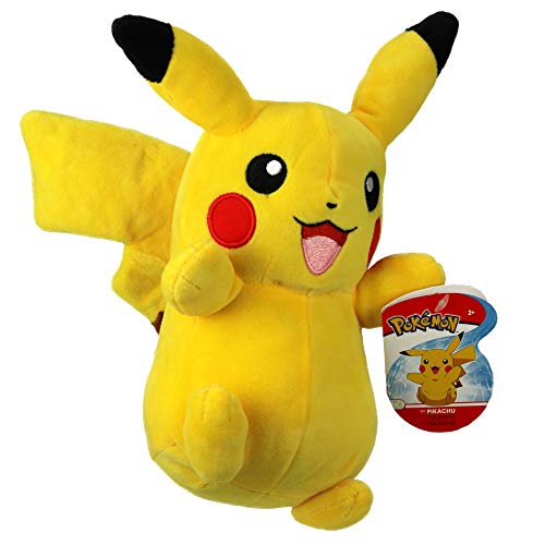 Pokemon Pikachu 8'' Plush - Officially Licensed And Stuffed Animal Material