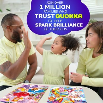 Quokka Puzzles For Toddlers 3-5 - 3 X 36 Pieces Puzzles For Kids Ages 3-4 - 12 Toy Learning Vert Girls For 4-6 - Jigsaw Game For