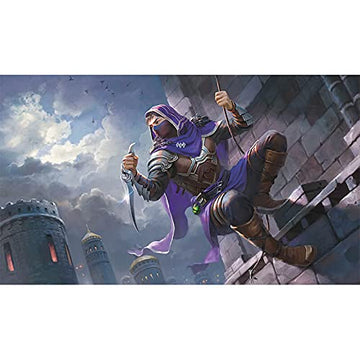 Fantasy North Eldragin Raithe - Dauntless Infiltrator - Tcg Playmat And Mouse Pad - 24 X 14 Inches