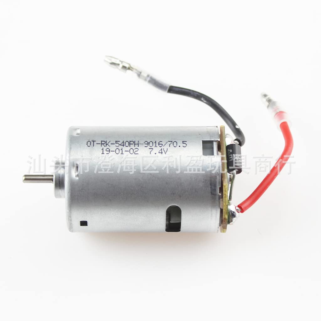 KingVal Replacement Brushed Motor with Motor Mount RC Parts Compatible with WLtoys A959-B A969-B A979-B K929-B RC Car