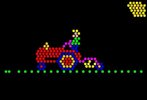 Illumipeg Farm Refill Templates For Pre-1994 Original Lite Brite (10 Sheets, 9X12)