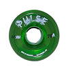 Atom Skates Outdoor Quad Roller Wheels 78A Atom Pulse 65X37 Green / 1 Pack - 4 Wheels