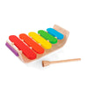 Plantoys Wooden Oval Xylophone For Toddlers | Eco-Friendly Musical Toy With 5 Colorful Keys | Develops Coordination, Auditory &