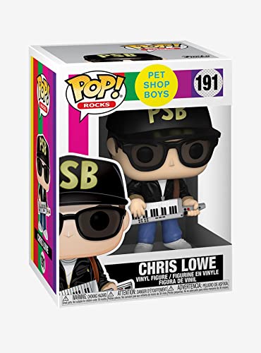 Funko POP Rocks Chris Lowe Figure, Multicolor Vinyl, Standard Size, Model 41208