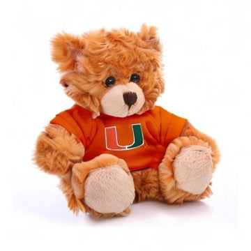 Plushland Mocha Sitting Bear Kids, Bulk Parties Edition (Miami Univ)