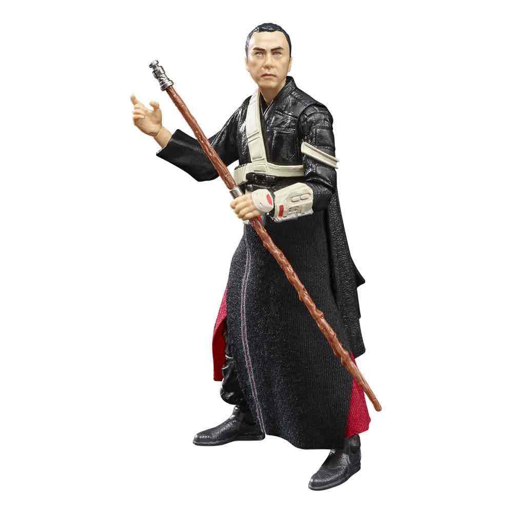 Star Wars The Black Series Chirrut Îmwe 6-Inch-Scale Rogue One: A Story Collectible Action Figure, Toys For Kids Ages 4 And Up
