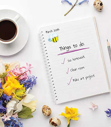 Carson Dellosa 72-Piece Bumble Bee Stickers for Kids Classroom Pack, Bumble Bee Classroom Stickers, Perfect for Incentive Charts