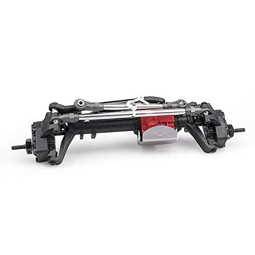 KYX Racing Stainless Steel Front Rear Axle Protective Plate Axle Guard Board Upgrades Accessories for RC Crawler Car Axial SCX10