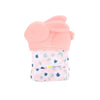 Itzy Ritzy Silicone Teething Mitt - Soothing Infant Teething Mitten With Adjustable Strap, Crinkle Sound & Textured Silicone To