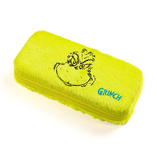 Numskull Official The Grinch Hard Shell Travel Case For Nintendo Switch And Oled Model 2021, Fits 10 Games And Accessories