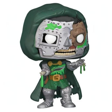 Funko Pop Pop! Marvel: Marvel Zombies - Dr. Doom Multicolor, 3.75 Inches