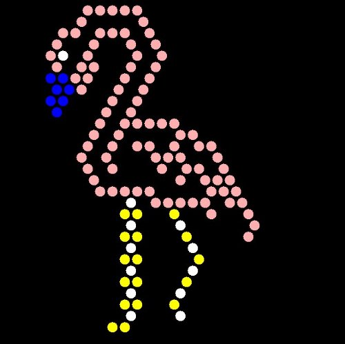Illumipeg Zoo Refill Templates For Lite Brite Cube, Flat-Screen, And Four Share (10 Sheets, 7X7)