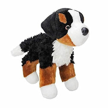 Douglas Bernese Mountain Dog Plush Stuffed Animal - 8" Long, Black/Russet/White, Soft Plush, Model 4070