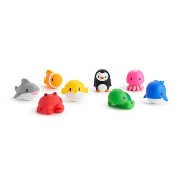 Munchkin Ocean Squirts Bath Toy - 8 Pack - Colorful Bath Fun for Kids - Model 18004