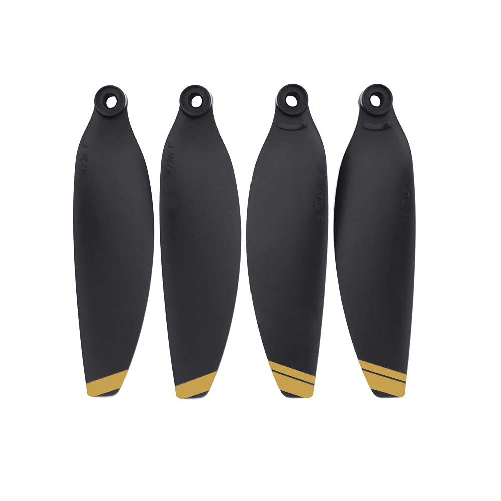 16Pcs Mavic Mini Propellers Compatible with DJI Mavic Mini Drone Replacement Low-Noise and Quick-Release Blades Props, Golden