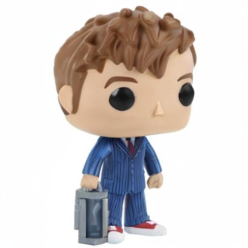 Funko Pop Television: Doctor Who - 10Th Doctor With Hand Action Figure