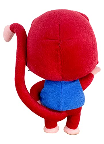 Great Eastern Entertainment Ge-52935 Fairy Tail Lector Exceed Red Cat Plush, 8', Multicolor