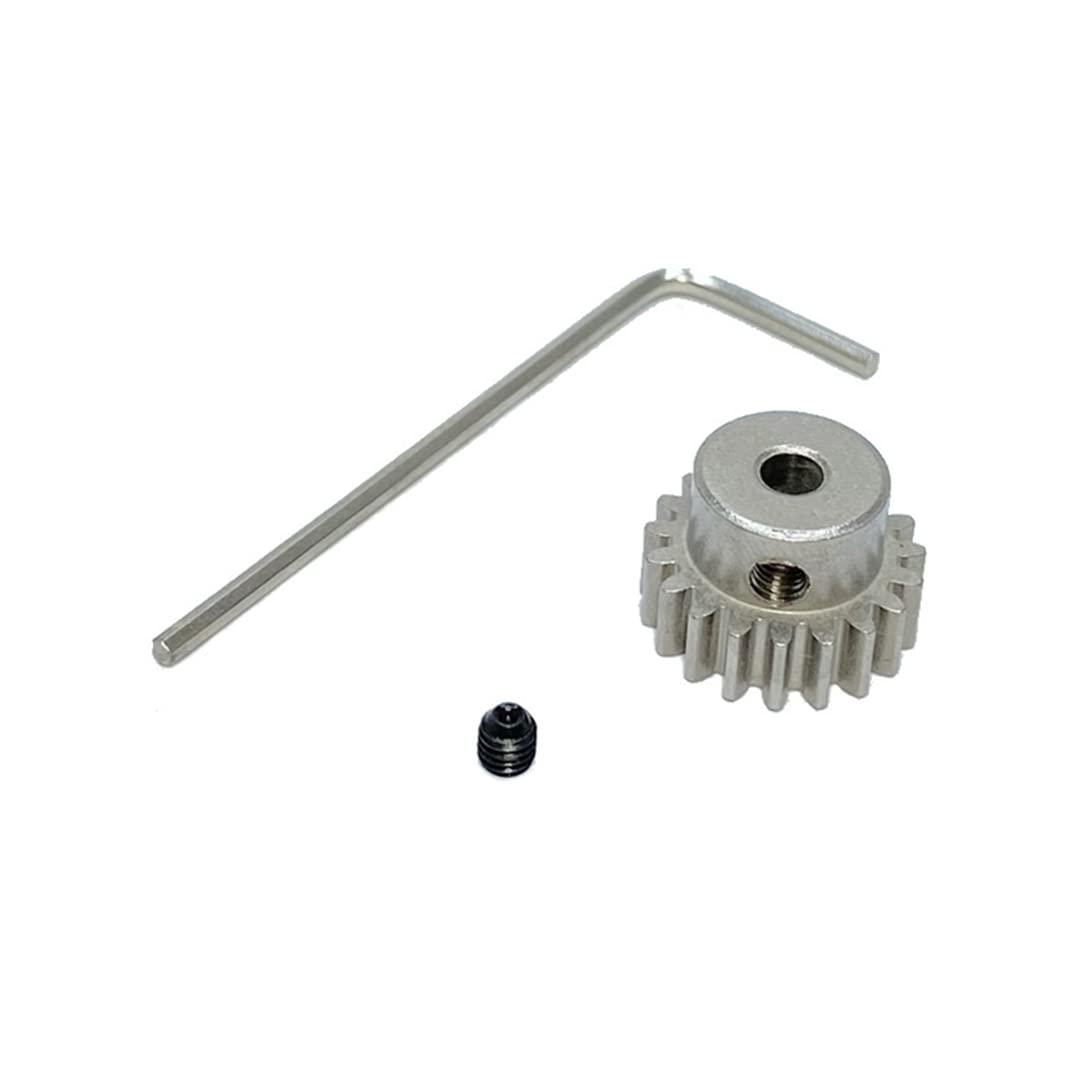 KingVal Replacement Metal Motor Mount Base with Motor Pinion Gear RC Parts Compatible with WLtoys 144010 124016 124017 RC Car