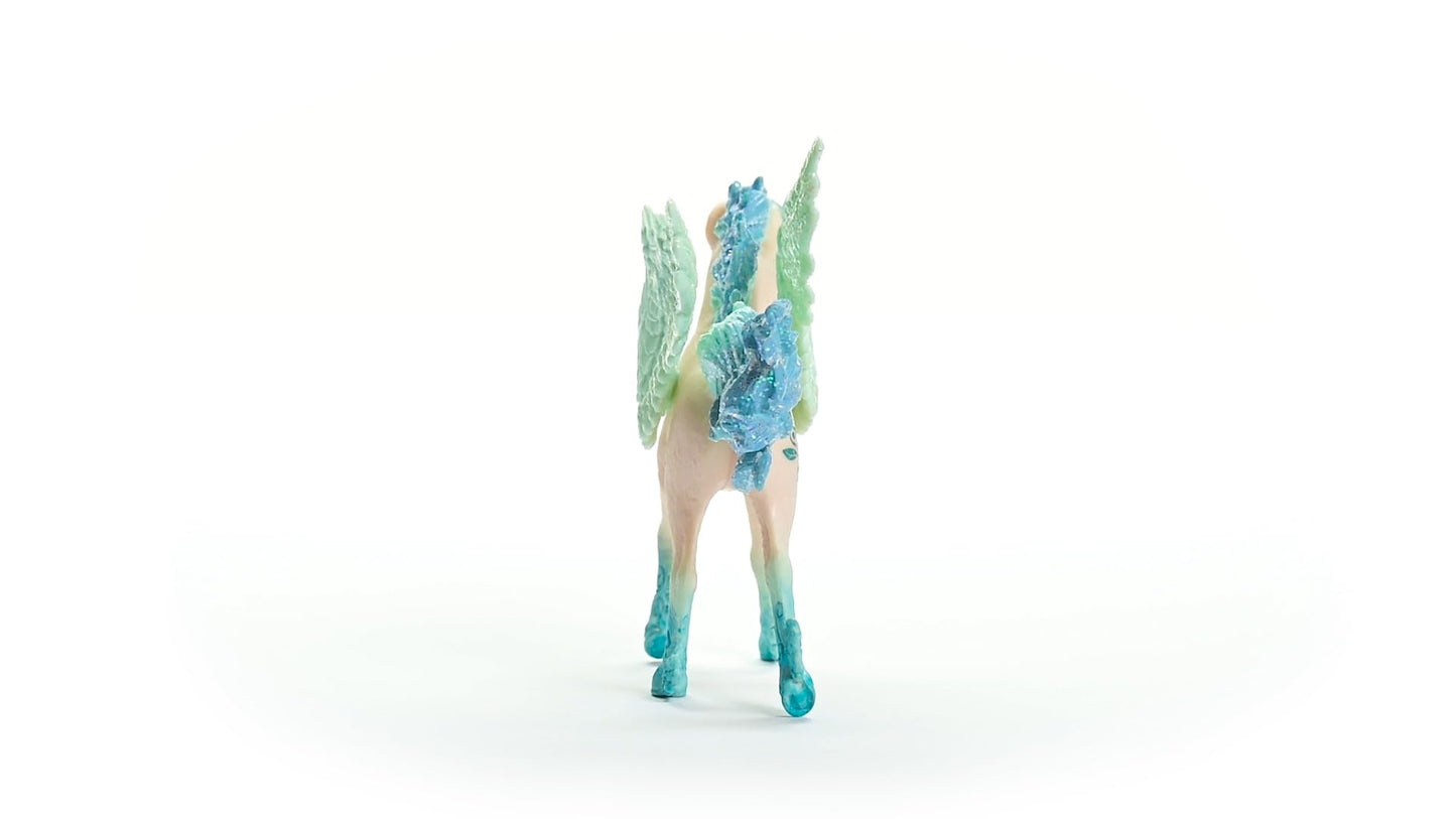 Schleich Bayala New 2024 Bayala Fantasy Stormy Unicorn Toy Foal
